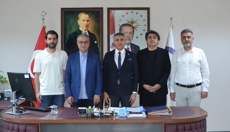 Özel Sular Akademi Hastanesi’nden SGK İl Müdürü Hüseyin Karaoğlan’a Ziyaret