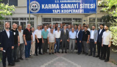 Başkan Görgel, Sanayi Sitesi Esnafıyla Bir Araya Geldi